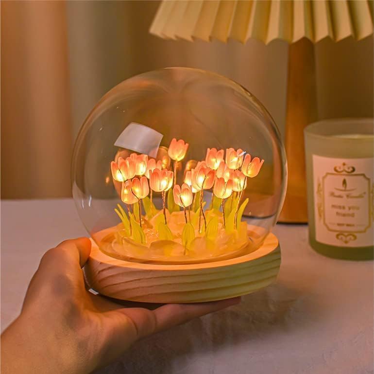 BloomGlow™ Tulip LED Night Light Dome