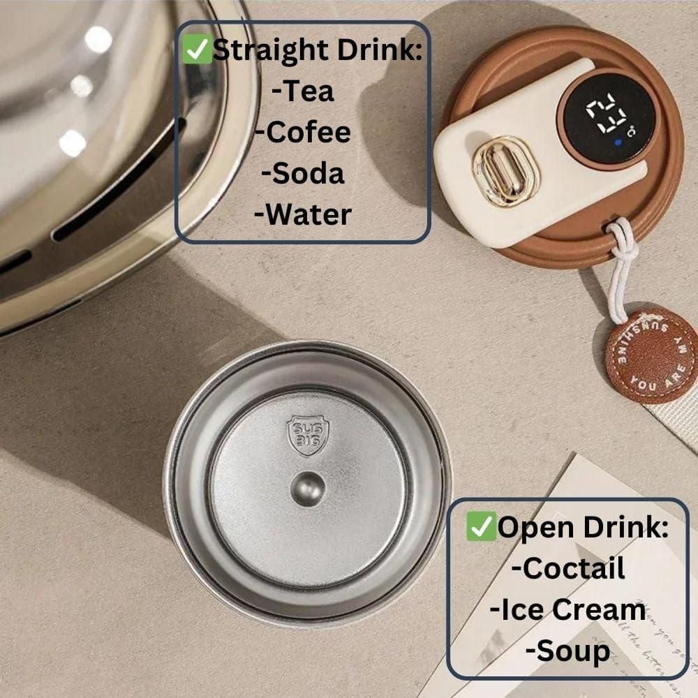 ThermaLux™ Smart Coffee Mug with Digital Temp Display